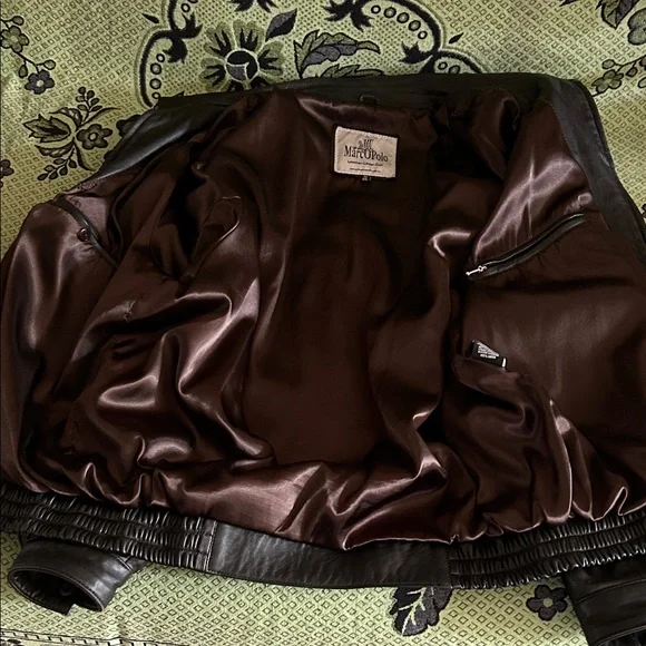 Marc O’Polo Black Leather Jacket